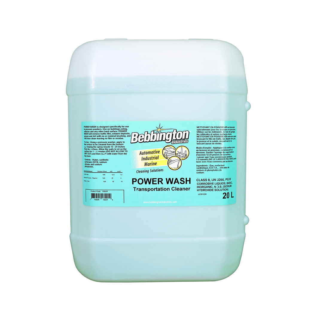 POWER WASH Transportation Cleaner