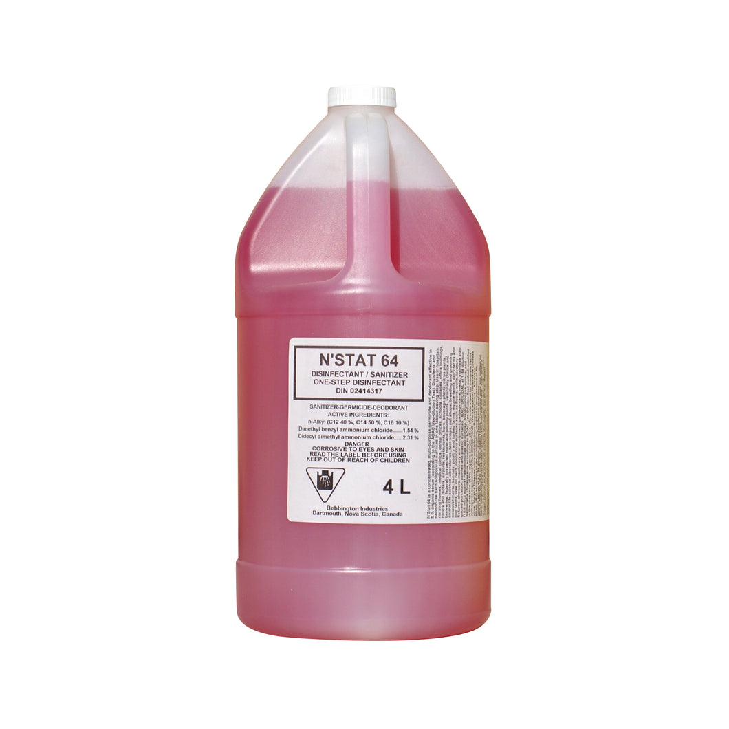 N’STAT 64 Disinfectant / No-Rinse Sanitizer